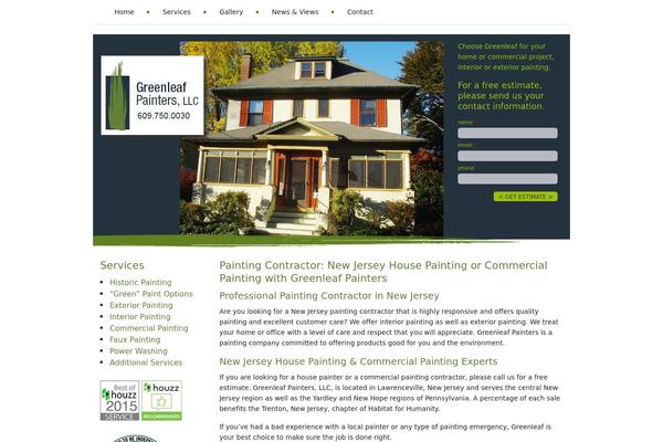 greenleafpainters.com site used Asenka