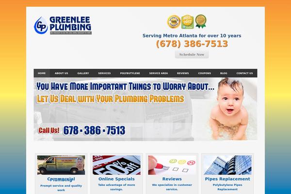 greenleeplumbingatlanta.com site used Metro Pro