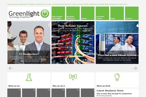 Metro theme site design template sample