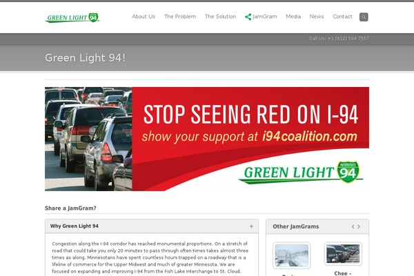greenlight94.com site used Comet-wp