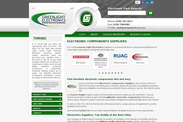 greenlightelectronics.com site used Greenlightelectronics