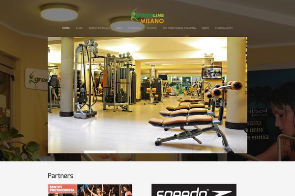 Crossfit theme site design template sample