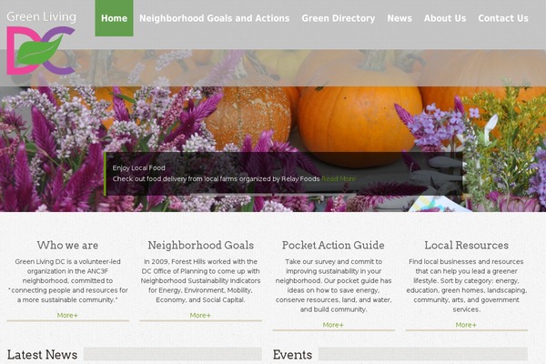 Green-theme theme site design template sample