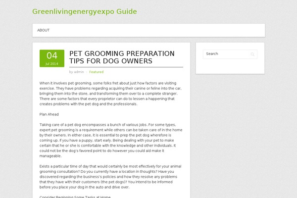 Contango theme site design template sample