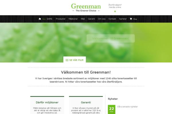 greenman.se site used Hamrenmedia_1_0