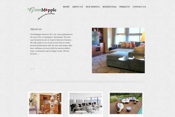 Figero theme site design template sample