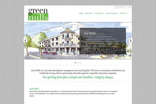 Chameleon theme site design template sample