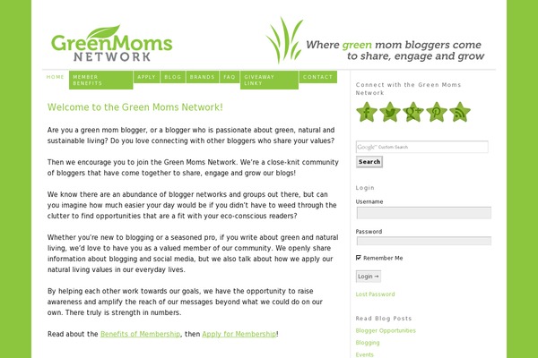 Gloria theme site design template sample