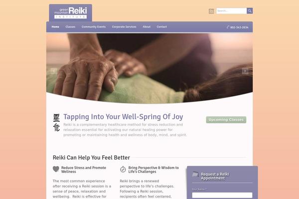 greenmountainreikiinstitute.com site used Wellness