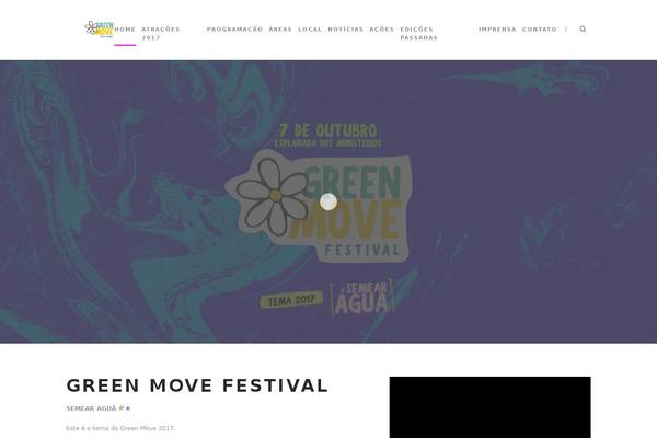 Thekeynote theme site design template sample