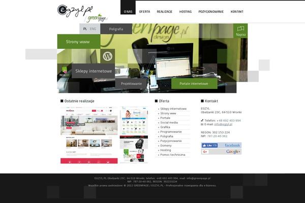 Site using WEBphysiology Portfolio plugin