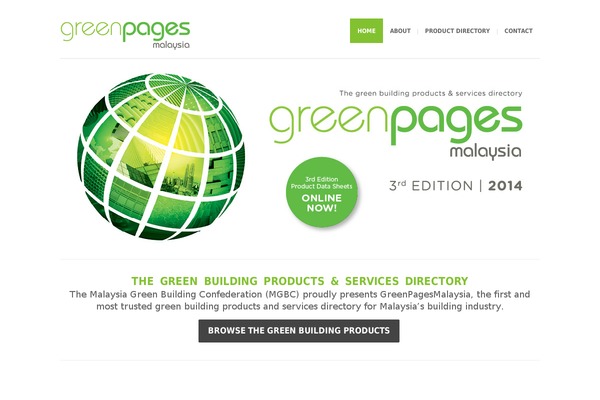 Bigbang theme site design template sample