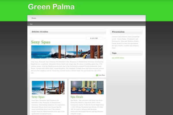 Simplism theme site design template sample