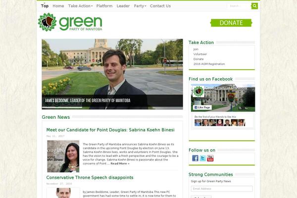 Site using Widgetize Pages Light plugin