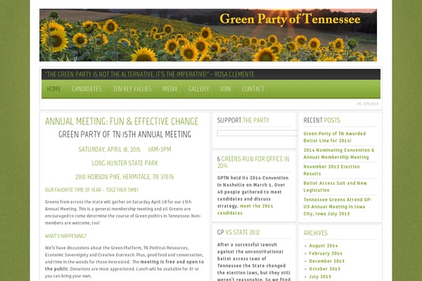 Revista theme site design template sample