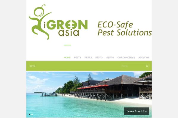 Spacing theme site design template sample