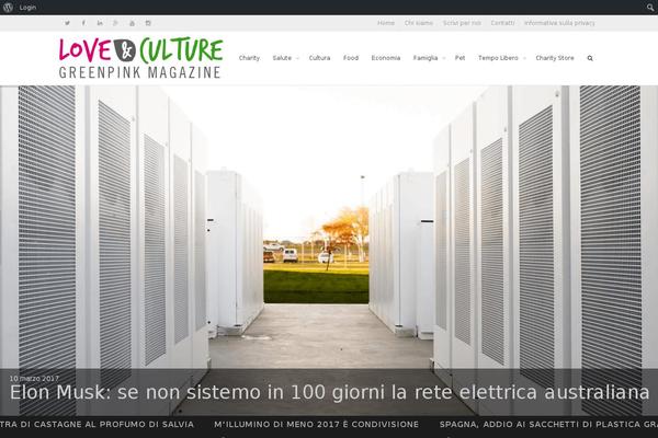 KLEO theme site design template sample