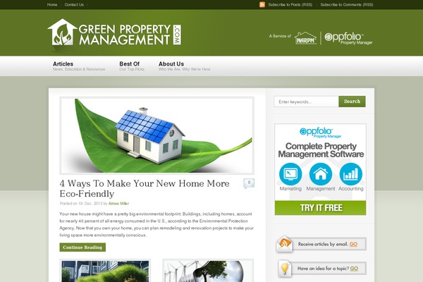 greenpropertymanagement.com site used Busy Bee