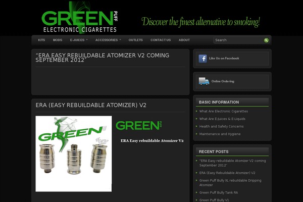 greenpuffinc.com site used Solid