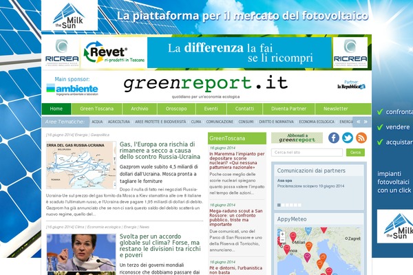 greenreport.it site used Zaki