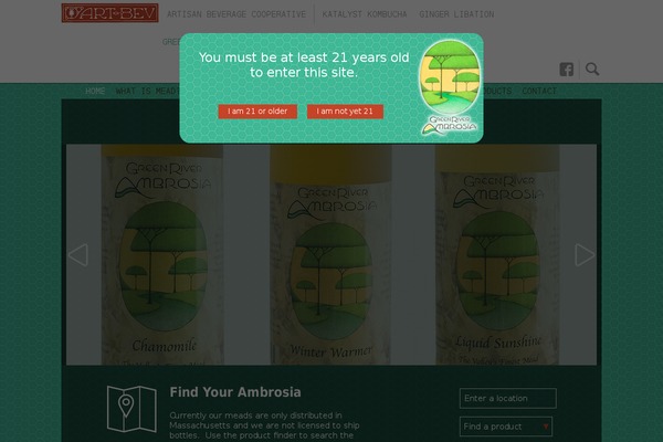 greenriverambrosia.com site used Artbev