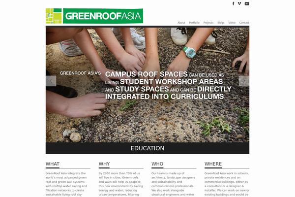 Albedo theme site design template sample