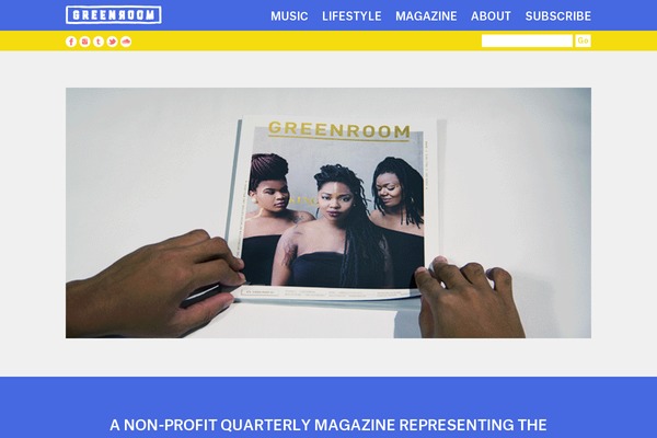 greenroommagazine.com site used Greenroom