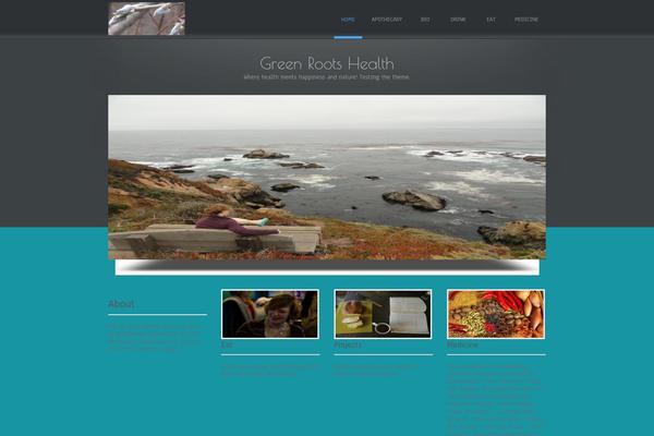Simplify theme site design template sample