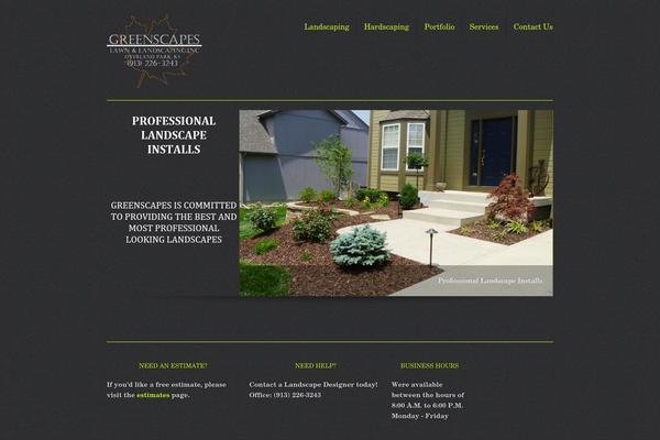 Reaction theme site design template sample