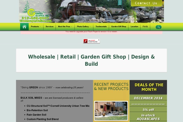 Thunder theme site design template sample