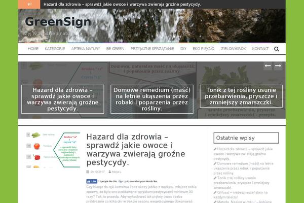 Site using Super RSS Reader plugin