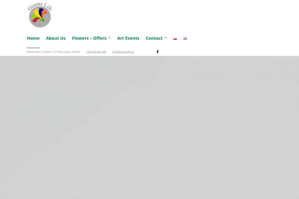 Agro-child theme site design template sample