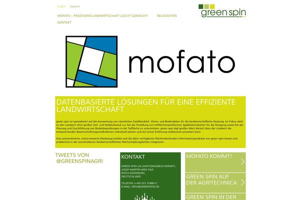 greenspin theme websites examples