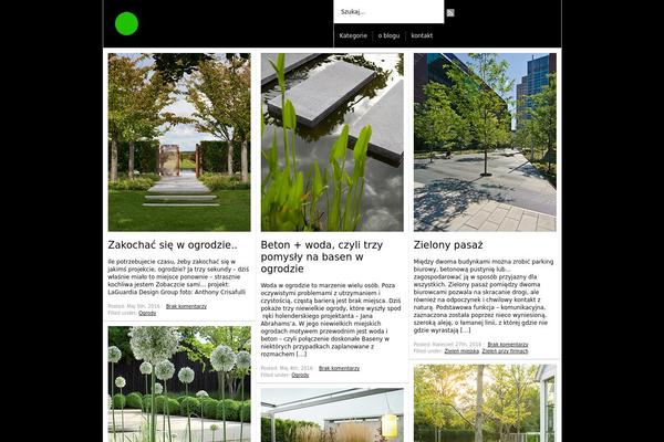 Paragrams theme site design template sample