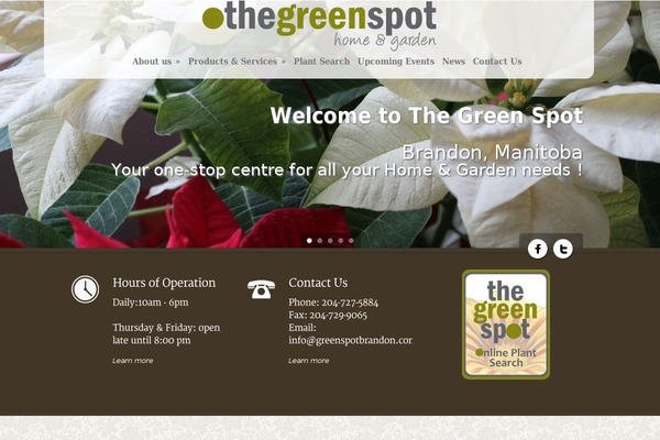 Green Earth theme site design template sample