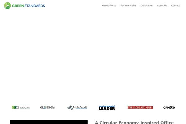 Total theme site design template sample