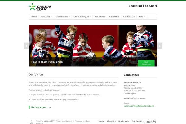 Canvas-child theme site design template sample