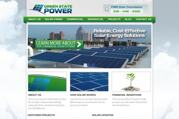 Starkers theme site design template sample