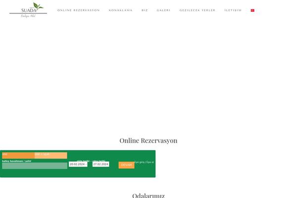 Alloggio theme site design template sample