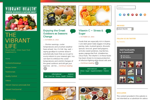 Sunspot theme site design template sample