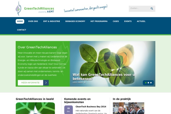 greentechalliances.nl site used Greentech