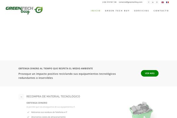 Bridge Child theme site design template sample