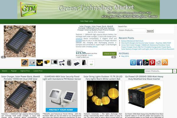 Site using Skt-templates plugin