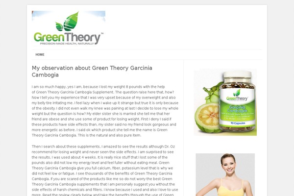 Leaf theme site design template sample