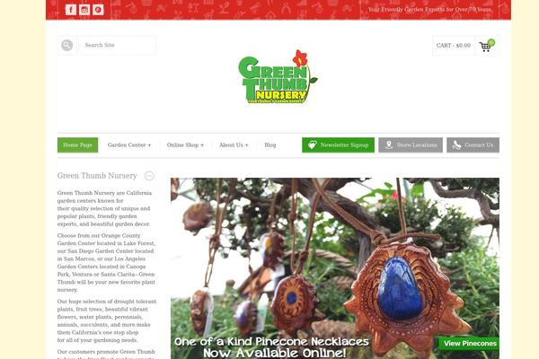 123garden theme site design template sample