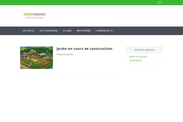 greentomato.fr site used Prostore