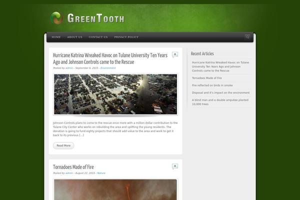 Alyeska theme site design template sample