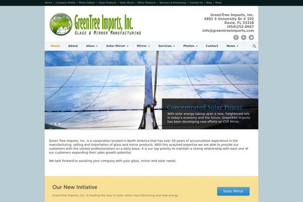 greentreeimports.com site used Modernize