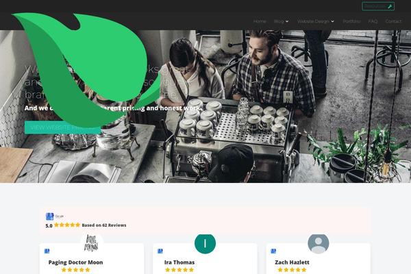 Site using Wp-social-reviews plugin