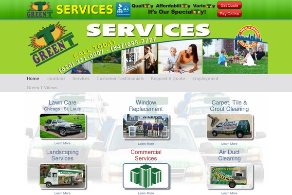 greentservices.com theme websites examples